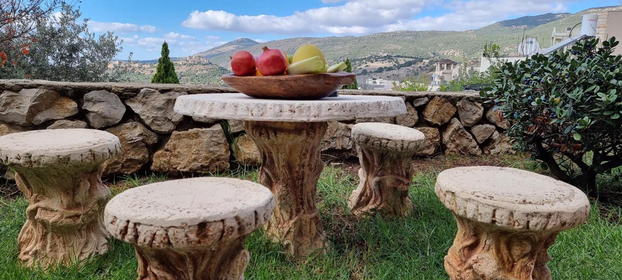 Bed and Breakfast Sanabl Druze Hospitality Ein Kinya Exteriér fotografie